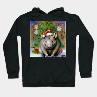 Christmas Wombat Hoodie